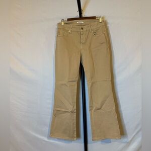 True NYC Women’s size 28 Tan Flared Jeans